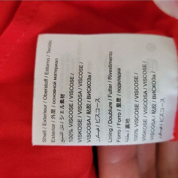 NWT ANTHROPOLOGIE FARM RIO SzM PALILA SPAGUETTI STRAPS FRINGED MIDI DRESS - Picture 14 of 14